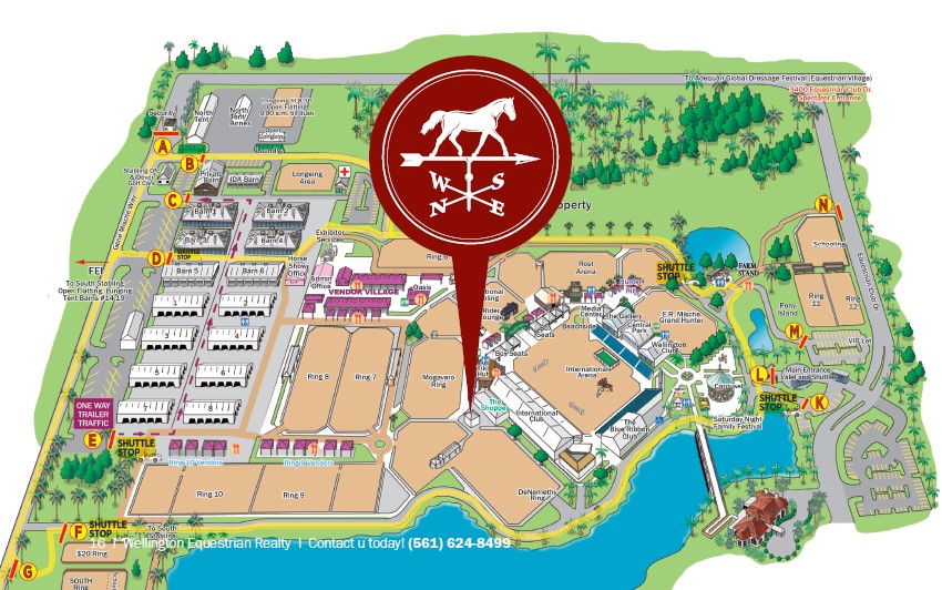 Wellington Equestrian Realty Satellite Office at the Winter Equestrian Festival